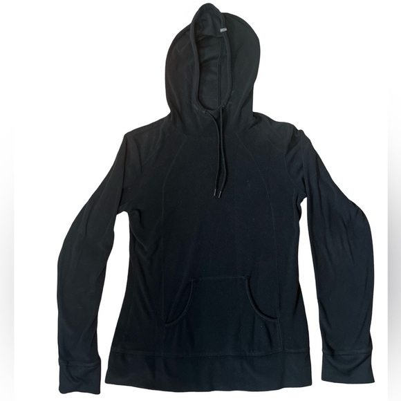 Columbia Tops - Women’s Columbia Black Pullover Hooded Fleece with Kangaroo Pocket